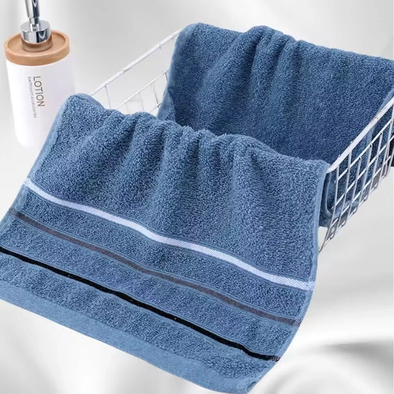 Gaoyang Towel Household Absorbent Dark Cotton Towel Adult Thickened Soft Stall Towel Factory