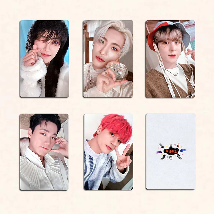officialateezshop ATEEZ 4th ATINY Membership Kit Photocard