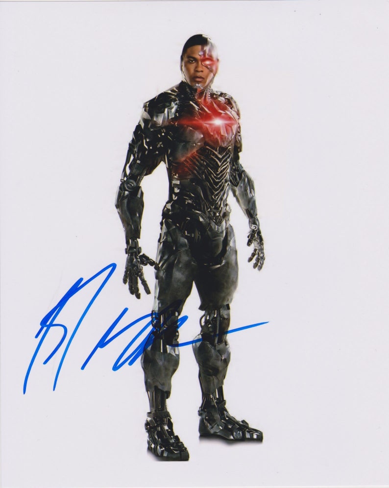 Ray Fisher Signed Autographed The Justic League