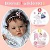 Realistic and Lifelike 20" Reborn Baby Doll Girl Alina So Truly Cute Newborn Baby Dolls with "Heartbeat" and Sound - RBBI-Myrebornbabydoll® Myrebornbabydoll®