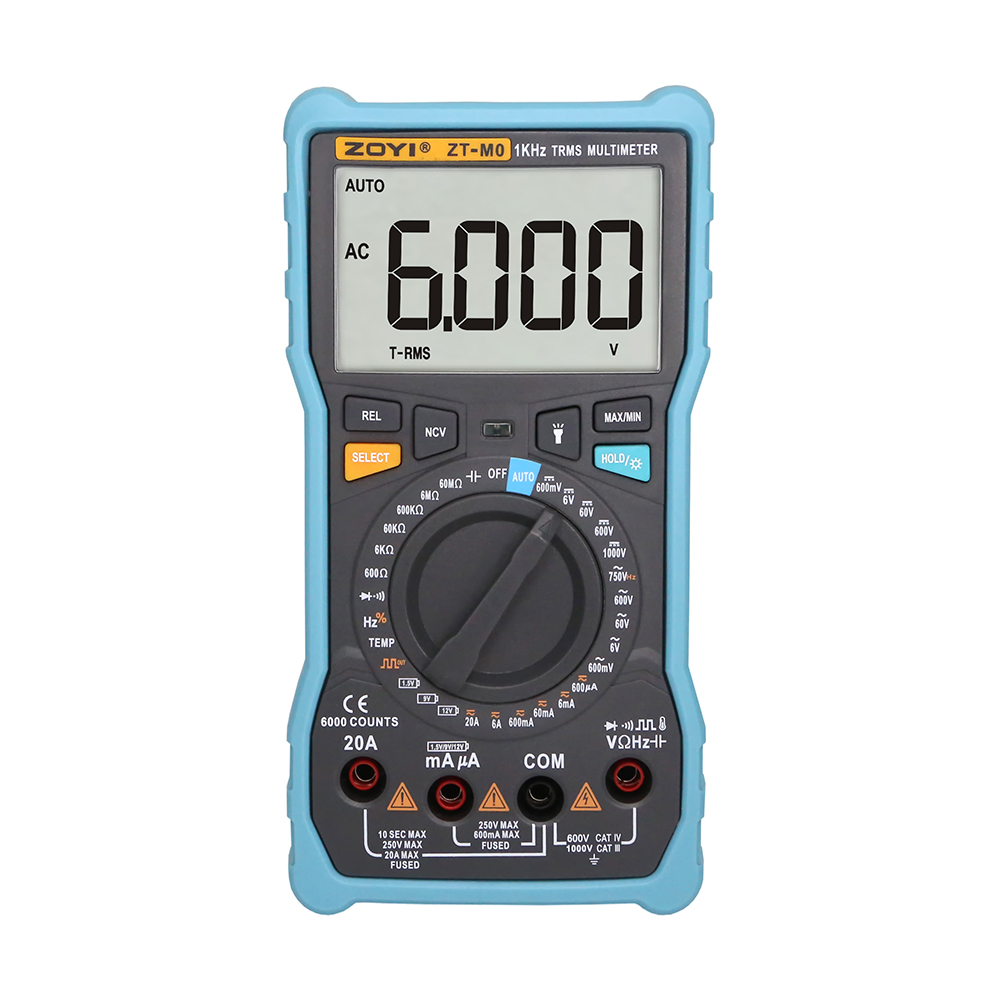 

ZT-M0 6000 Counts - Digital Multimeter, 501 Original