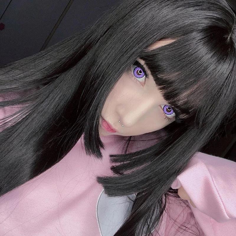 cosplay dark purple (12 months) contact lenses