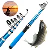 Telescopic Fishing Rod Short Collapsible Rod for Saltwater and Freshwater (1.8M)