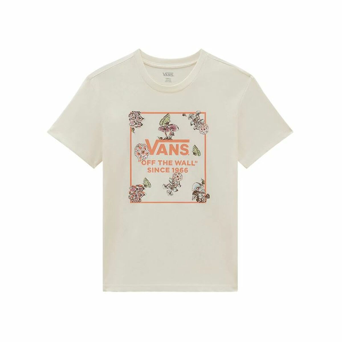 Women&rsquo;s Short Sleeve T-Shirt Vans Fungi Floral Bff