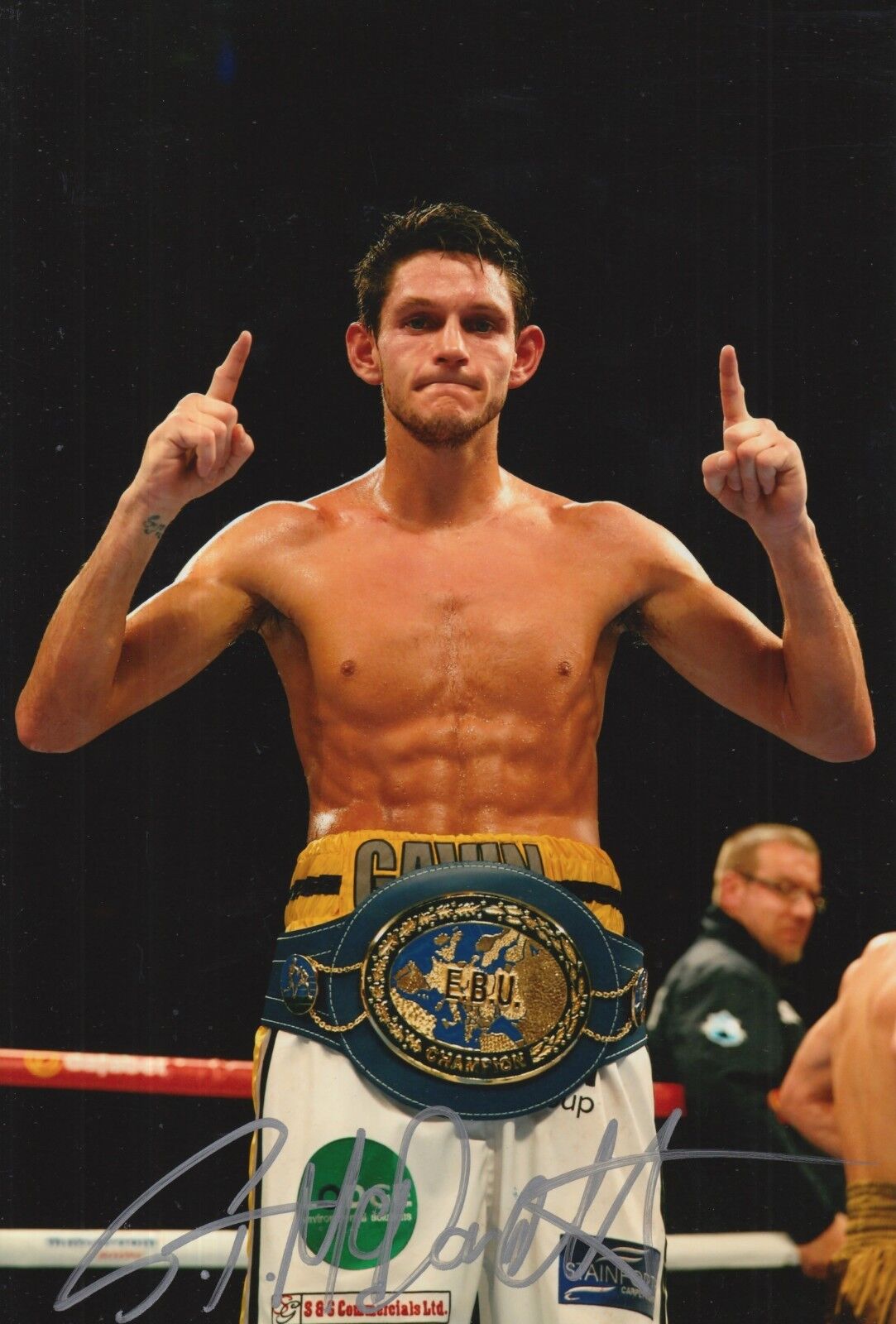 GAVIN MCDONNELL HAND SIGNED 12X8 BOXING Photo Poster painting 5.