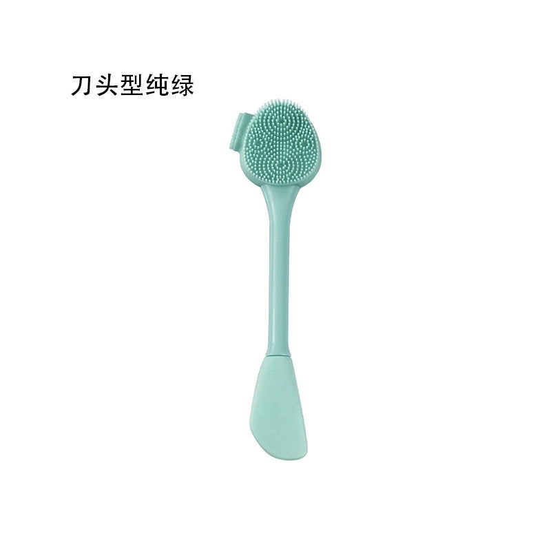 Double-headed Silicone Facial Cleansing Brush Mud Mask Applying Brush