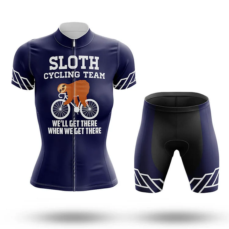 Sloth Cycling Team Women's Short Sleeve Cycling Kit