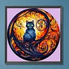Diamond Painting-DIY Crystal Rhinestone Black Cat