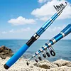 Telescopic Fishing Rod Short Collapsible Rod for Saltwater and Freshwater (1.8M)