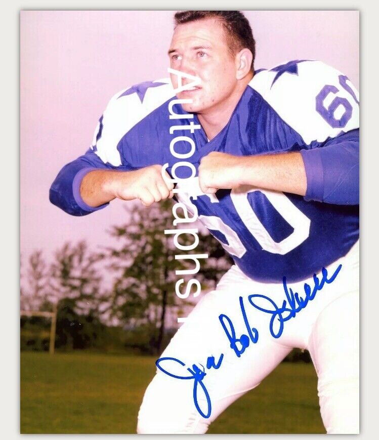 Joe Bob Isbell autographed 8x10 Dallas Cowboy In Person #9