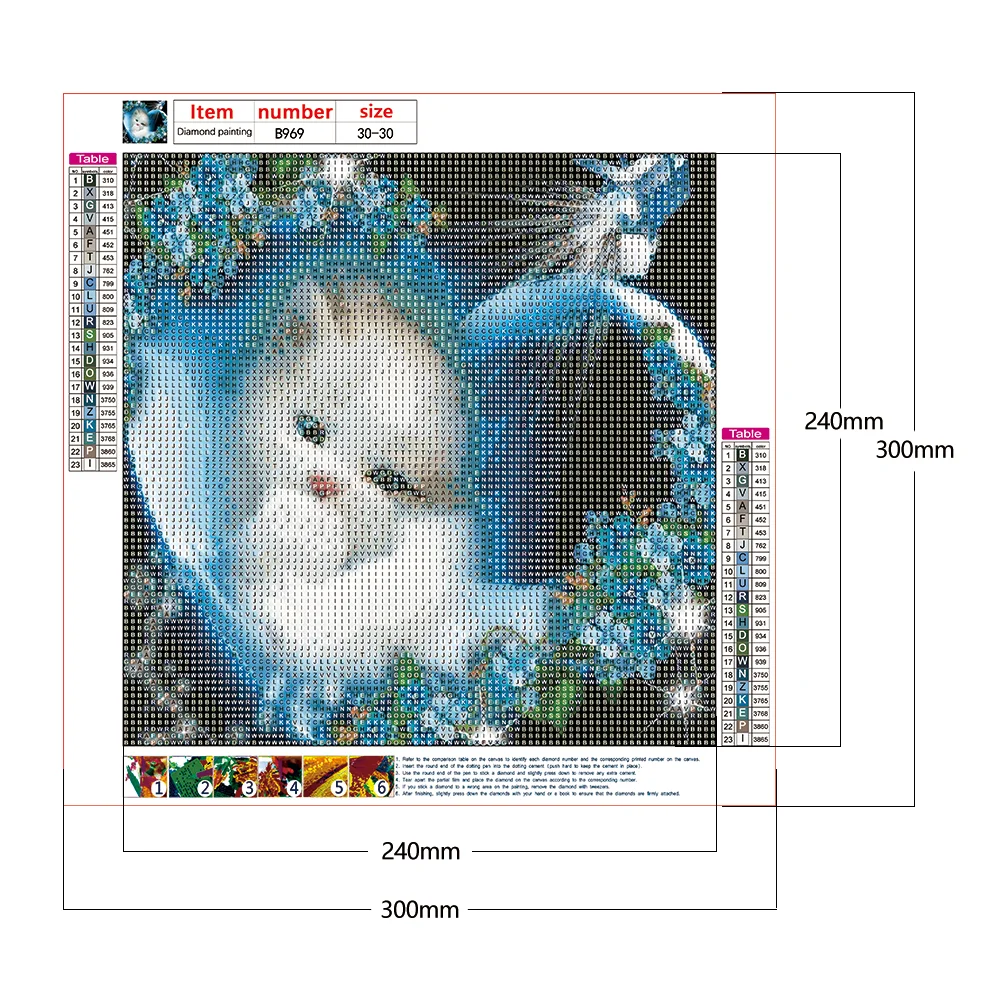 Diamond Painting - Full Round Drill - Shining Cat(30*30cm)