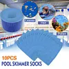 15Pcs Filter Storage Pool Skimmer Socks Elastic Nylon Swimming Pool Filter Socks