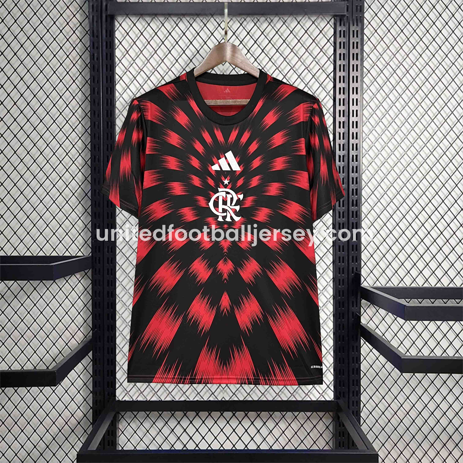 Flamengo 25-26 Pre-Match Unsponsored Jersey - Fans Version