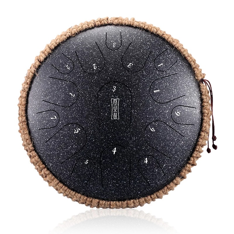 Spotted Black-Titanium Steel
