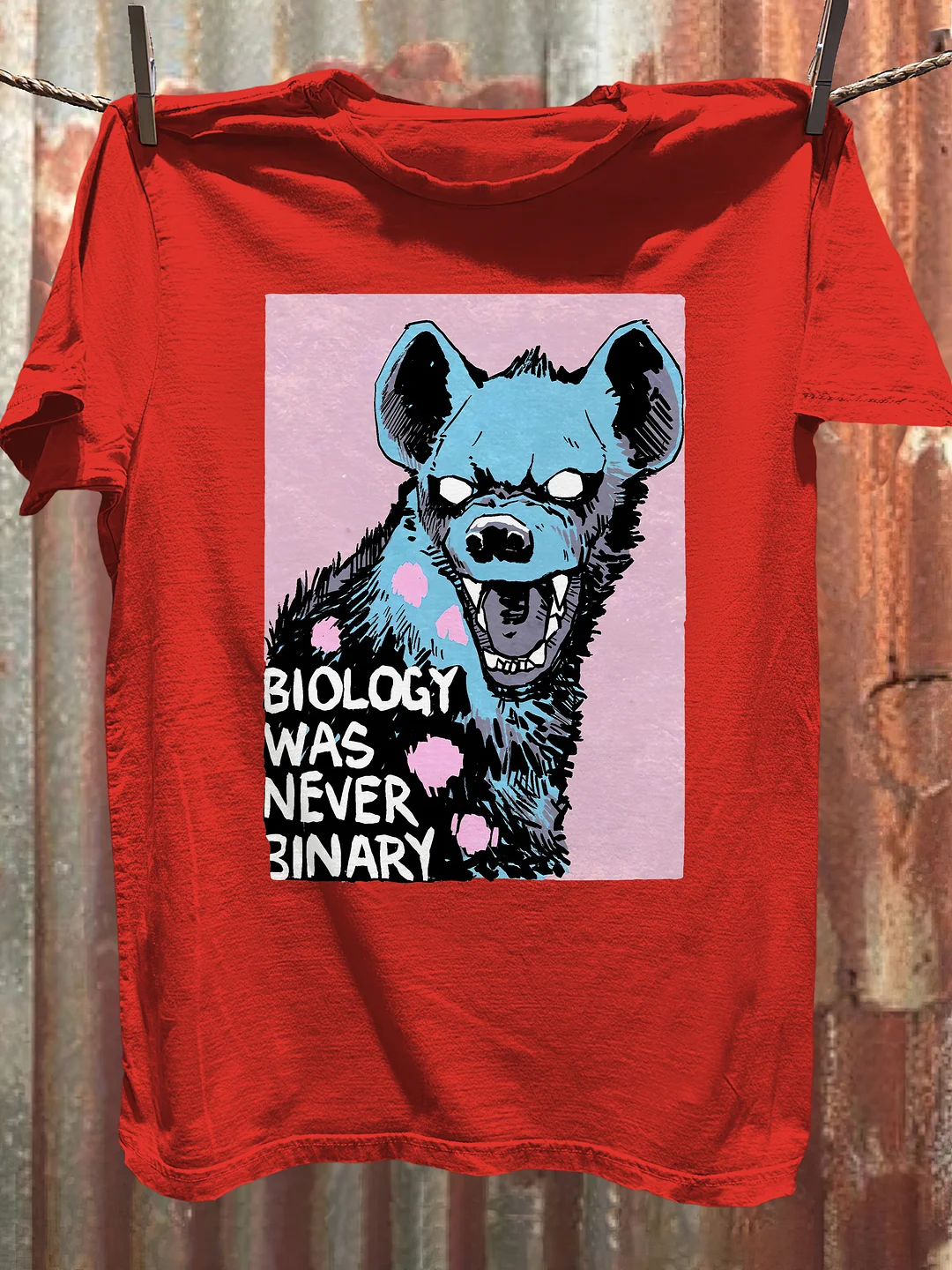 Biology Was Never Binary T-shirt