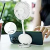MobilePhone Magnetic Mini Fan MagSafe Magnetic Suction Comes With Ring Holder Handheld Fan USB Charging