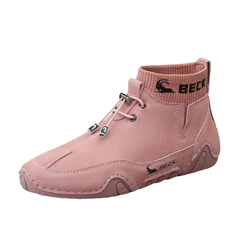 Hand-stitched Leather Ankle Boots For Women DANRRIO.COM DANRRIO