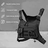 Outdoor Multifunctional Travel Vest Chest Bag Large Capacity Nylon Hunt Vest Bag