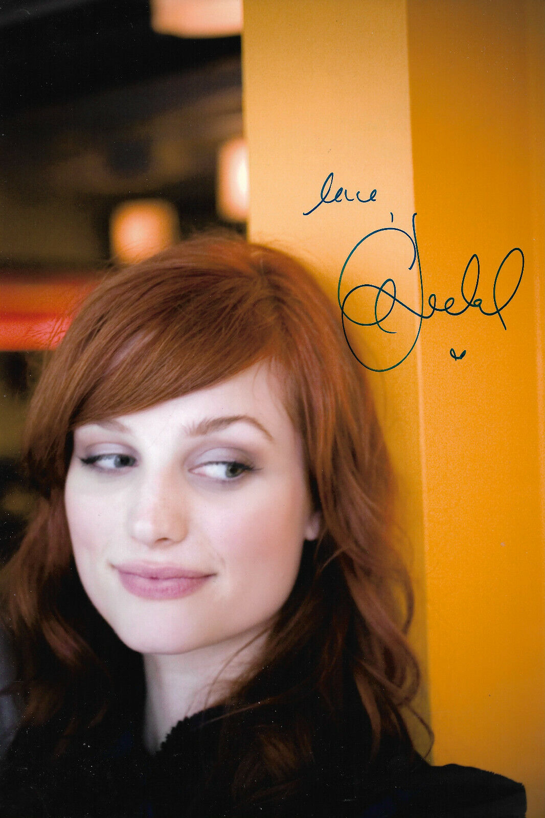 Alison Sudol A Fine Frenzy signed 8x12 inch Photo Poster painting autograph