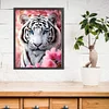 White Tiger-11CT Stamped Cross Stitch 40*50cm/15.75*19.69in