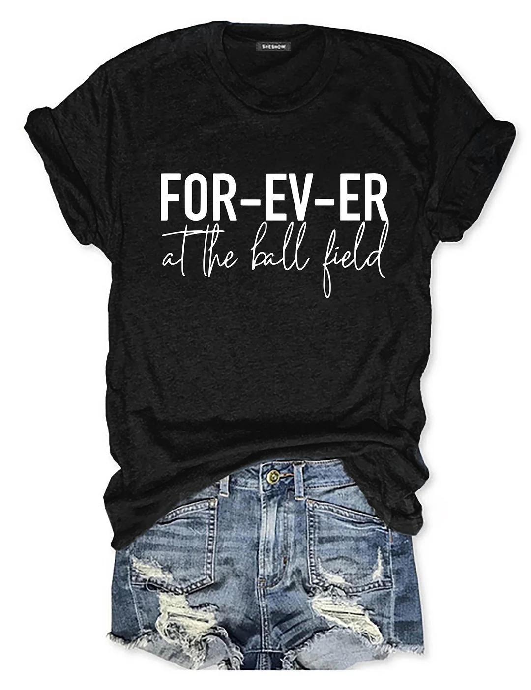 FOR-EV-ER At The Ball Field T-shirt