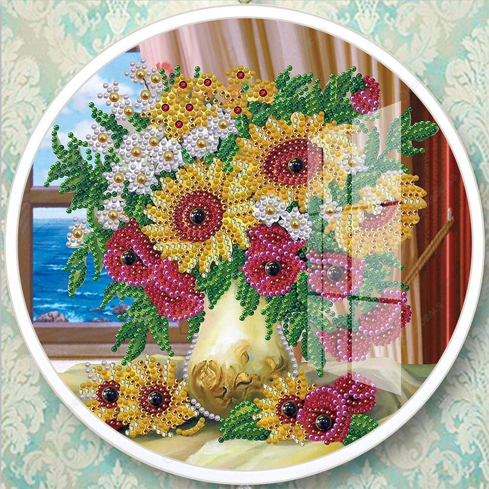 

Sunflower-DIY Creative Diamond Pendant, 501 Original
