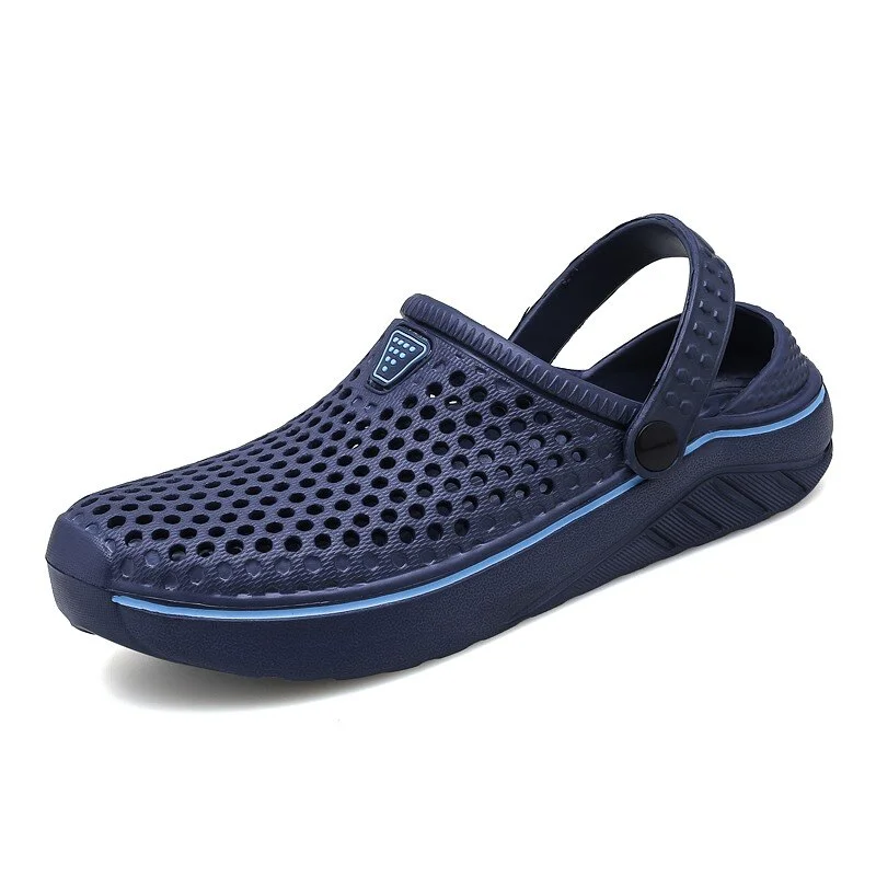 2021 Summer Men's Women's Quick Dry Casual Home Slippers Couple Garden Shoes Beach Sandals Bathroom Slippers Flat Water Shoes