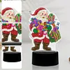 Diamond Painting Santa Claus LED Light Lamp