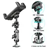 Car Phone Holder Anti-Slip Aluminum Drill Base Phone Rack Dashboard Phone Stand