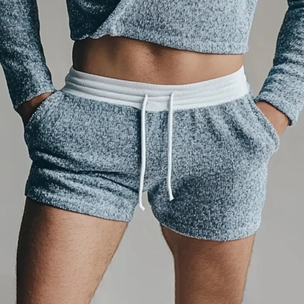 Mens Knitted Shorts-inspireuse