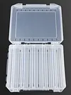 Double Sided 10/14/18 Compartment Fishing Hook Bait Case for Storage Big Baits