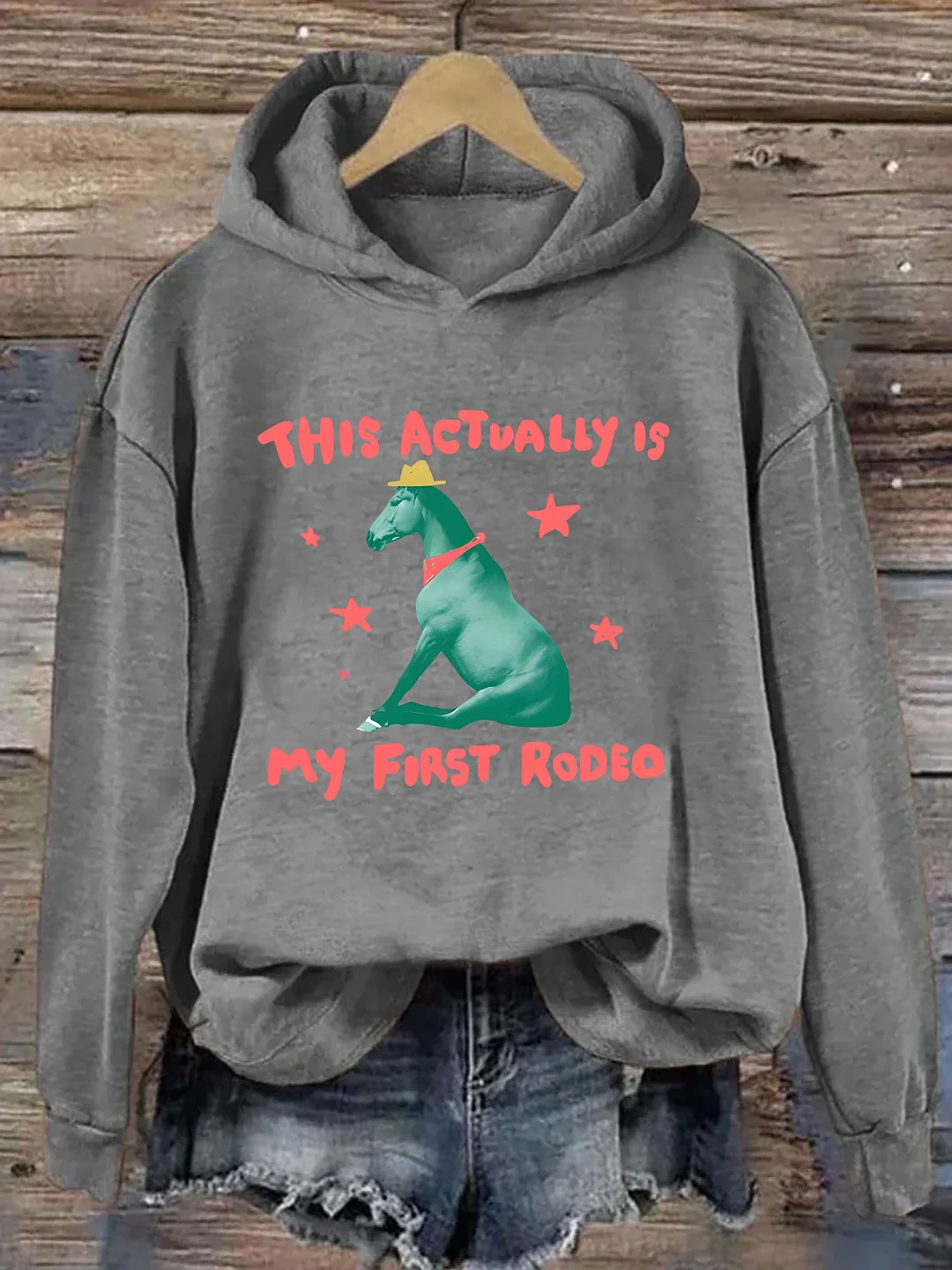 This Actually Is My First Rodeo Hoodie