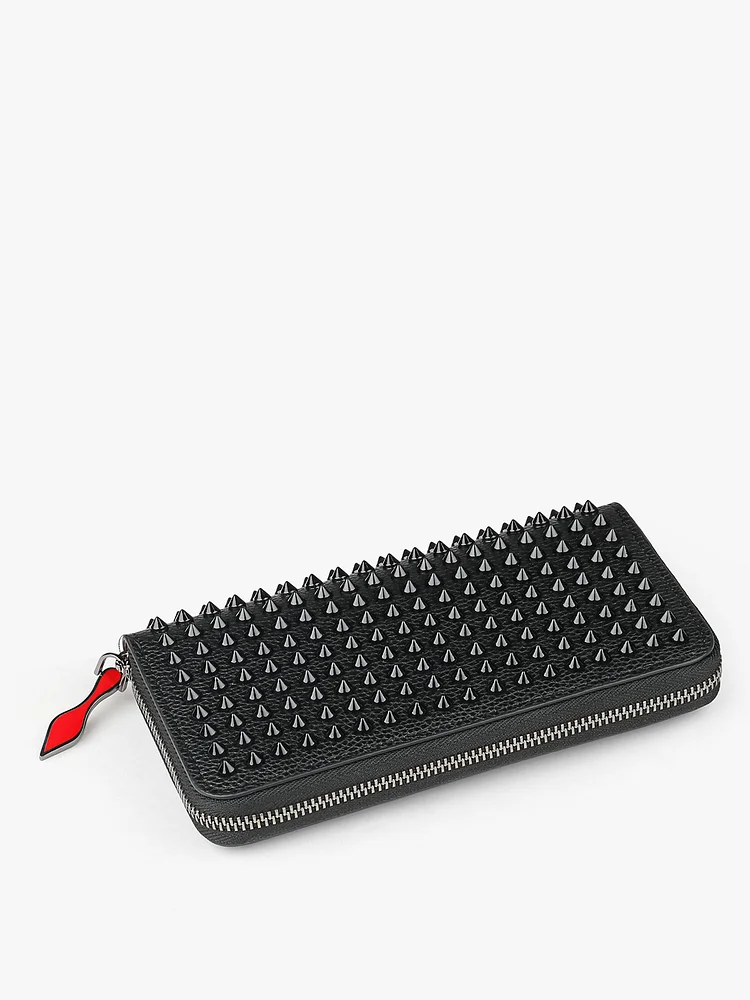 Miseyes Red Bottom Lining Square Rivet Wallet  Party Baags
