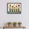 (US Only)Diamond Painting - Full Round Drill - Garden Pots (Canvas|40*30cm)