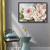White Rose - 11CT Stamped Cross Stitch 45*30cm/17.72*11.81in