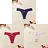 Boycrud 3PCS Women Sexy Lace Panties Low-waist  Temptation Underwear T-Back Thong Female G String Breathable Lingerie Briefs Embroidery