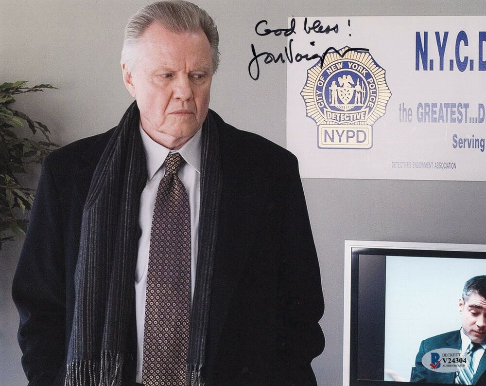 Jon Voight Signed Pride and Glory 8x10 Photo Poster painting w/Beckett V24304