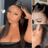 Glueless New Black Natural Hairline Long Hair Silky Straight Wig