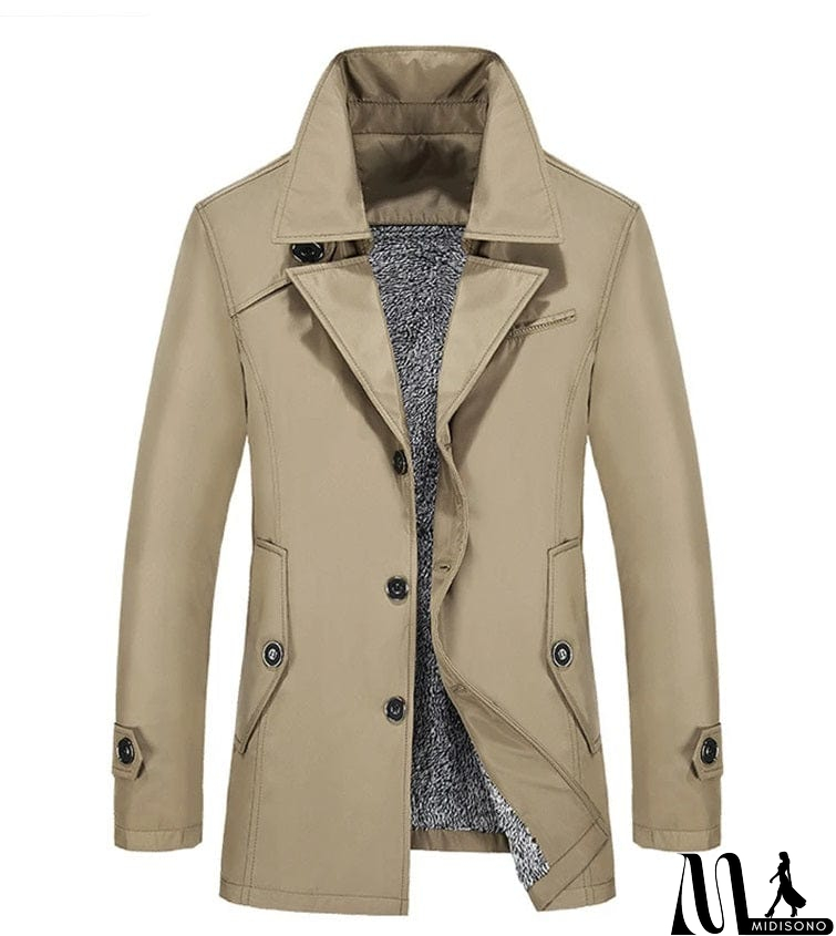 MidiSono - Timeless and Elegant winter Coat