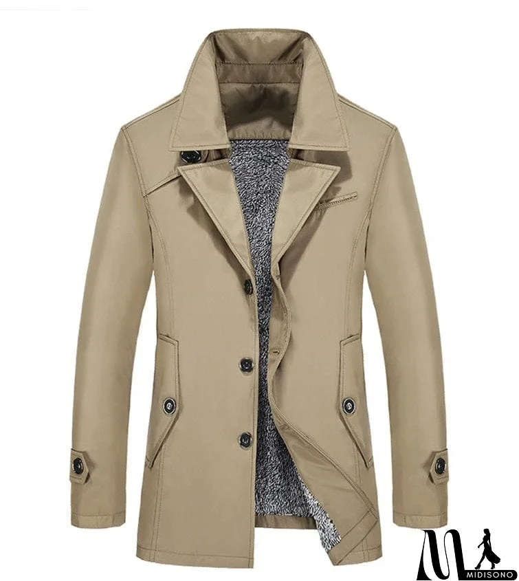 MidiSono - Timeless and Elegant winter Coat