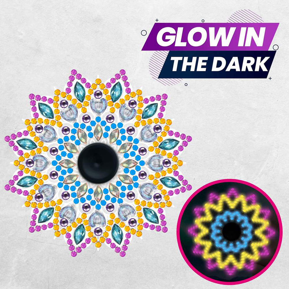 

Luminous Mandala Fidget Spinner Double Sided - 5D DIY Craft Fashion Accessories, 501 Original