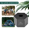 Camping Gas Can Case Anti-Fall Gas Canister Protective Cover Metal Camping Tools