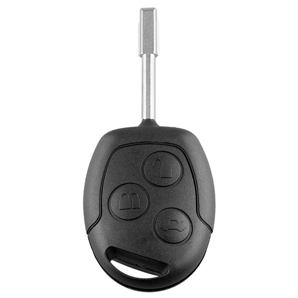 

433MHz 3 Button Remote Control Key Fob Case with 4D60 Chip for Ford Mondeo, 501 Original