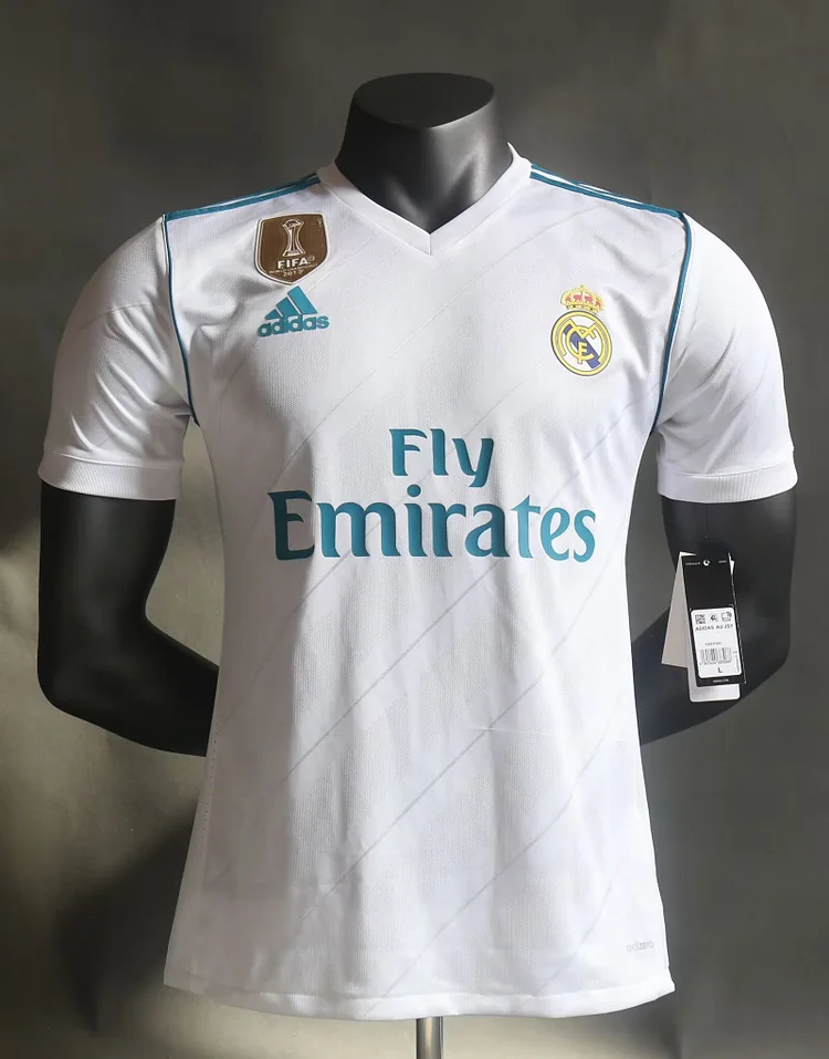 2017/18 Real Madrid Home Jersey - Player Version