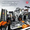 Mining Machine Building Blocks GBC Ball Factory Simulation Mining Car Conveyor Belt