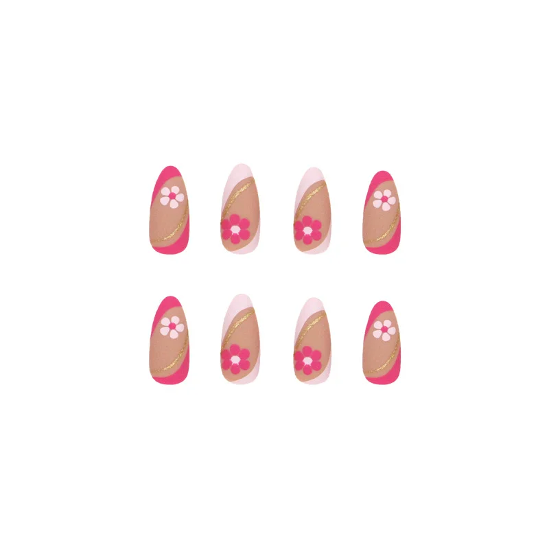 Churchf Churchf Nail Finished Product Frosted Texture Water Drop Sharp Nail