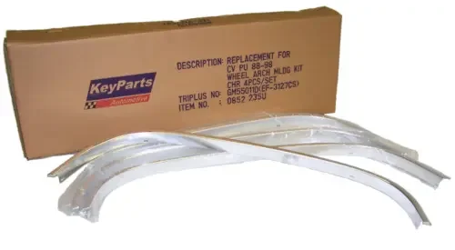 Dronehint 4 Piece Wheel Opening Chrome Molding Trim Kit for 88-02 Chevy GMC CK Pickup Parts