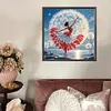 Jupe de danse fille-sp&eacute;cial en forme de peinture de diamant-30 * 30cm