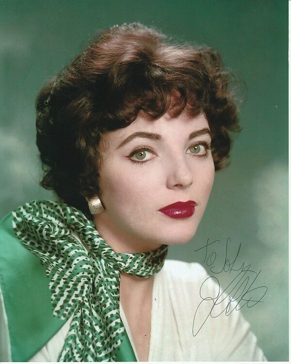 JOAN COLLINS Autographed Signed VINTAGE POSE Photo Poster paintinggraph - To John