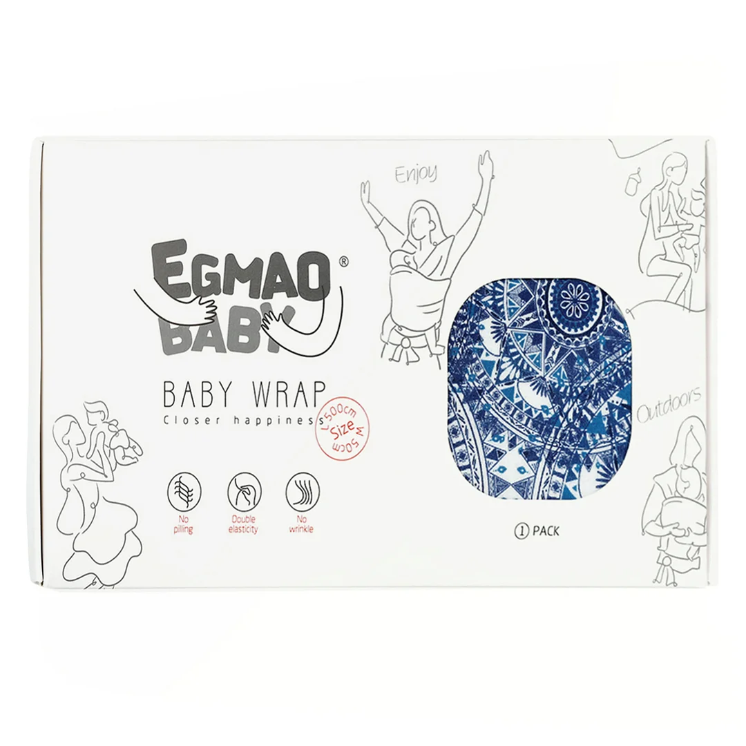 Egmao Baby Wrap Classic Premium - Psychedelic Magic
